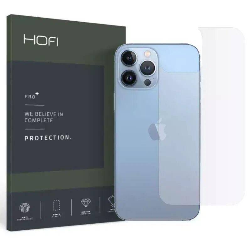 HOFI iPhone 13 Pro Hofi Beskyttelsesglass for Baksiden - Gjennomsiktig