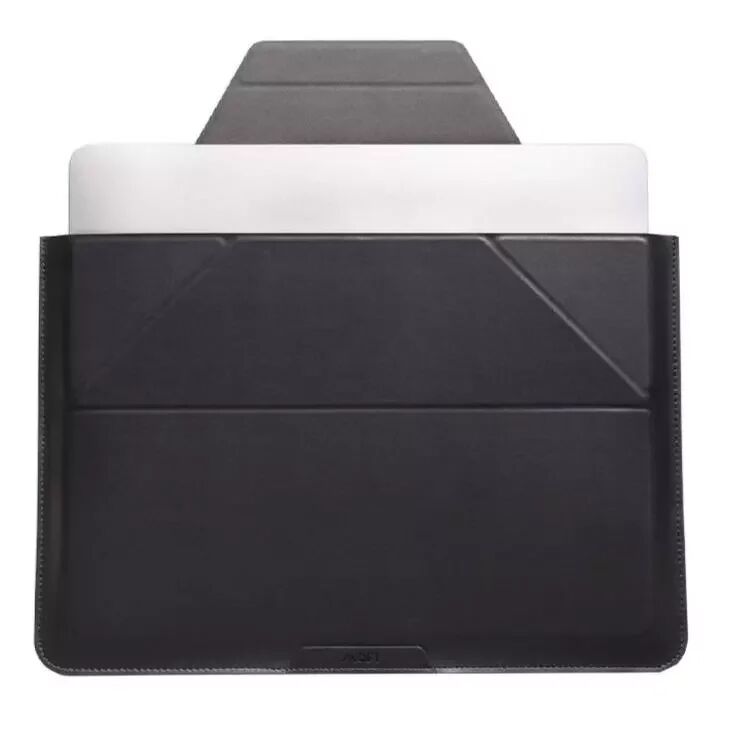 MOFT Laptop Sleeve 15 "-16"- Vegansk Skinn og Stativ - Svart
