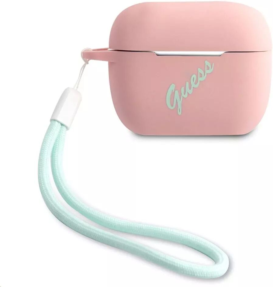 Guess Vintage AirPods Pro Silikondeksel - Rosa/Grønn