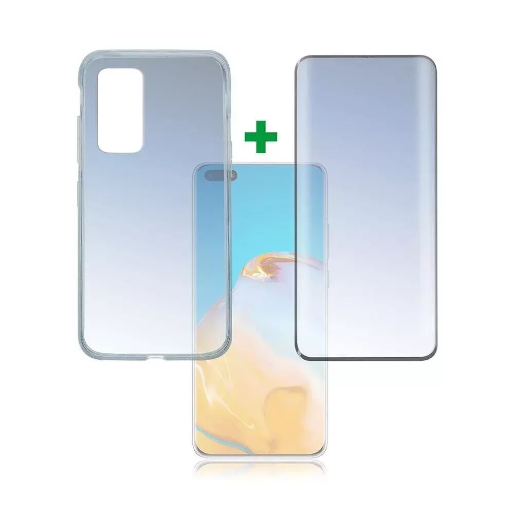 4smarts Huawei P40 Pro 4smarts 360⁰ Protection Set Premium Edition (Deksel + Skjermbeskytter)