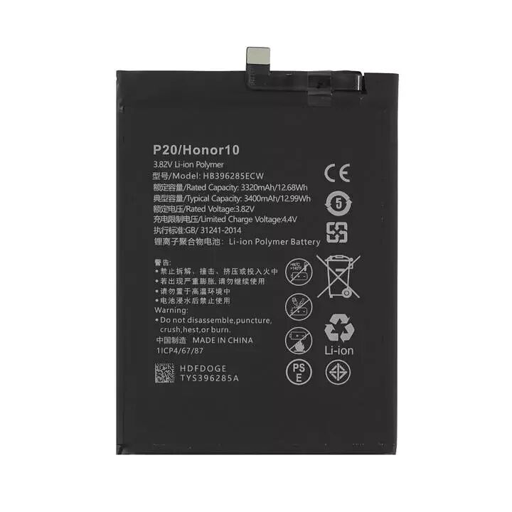 MicroSpareparts Huawei P20 / Honor 10 MicroSpareparts Batteri 3400mAh