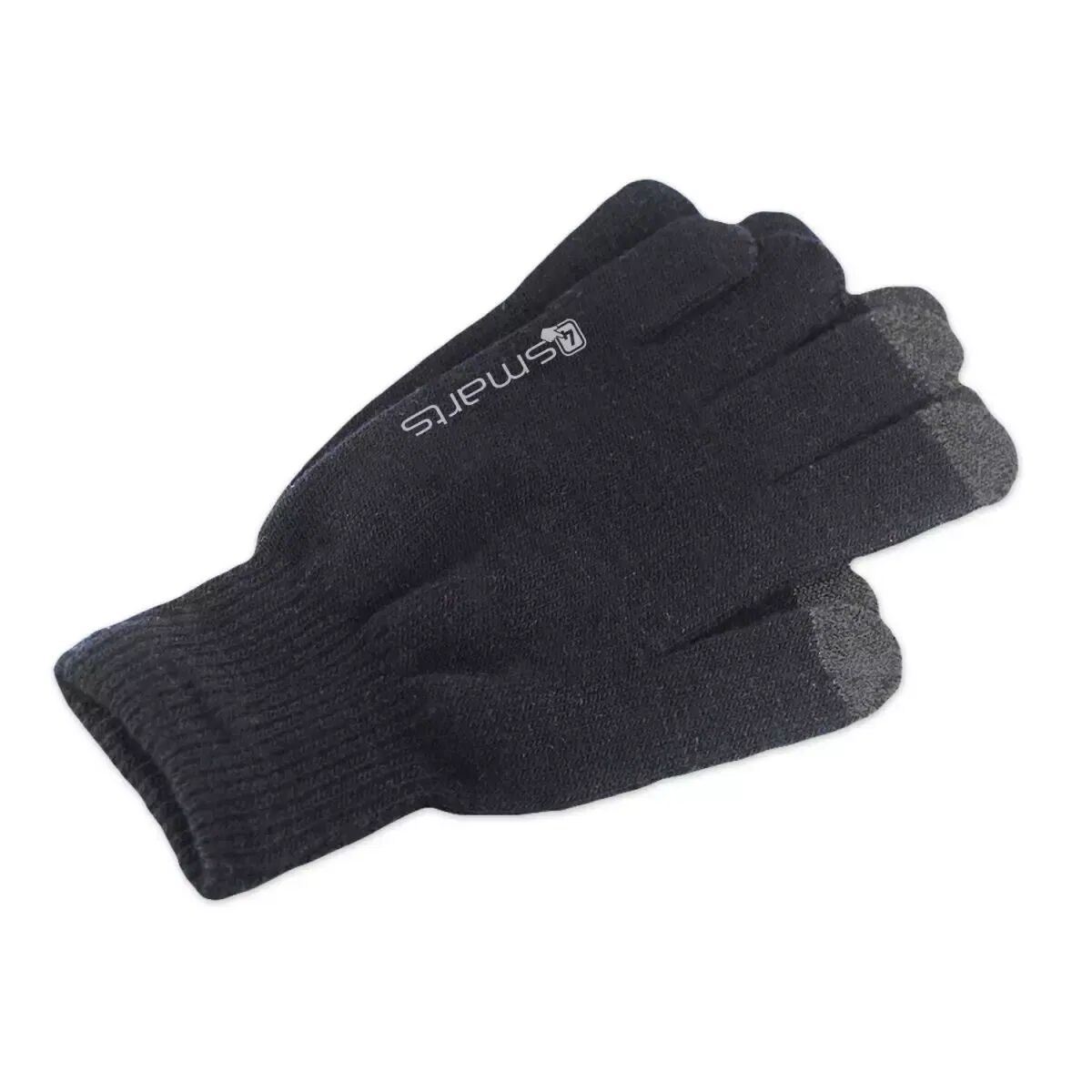 4smarts Winter Gloves Touch Unisex M/L - Touch Hansker - Svart