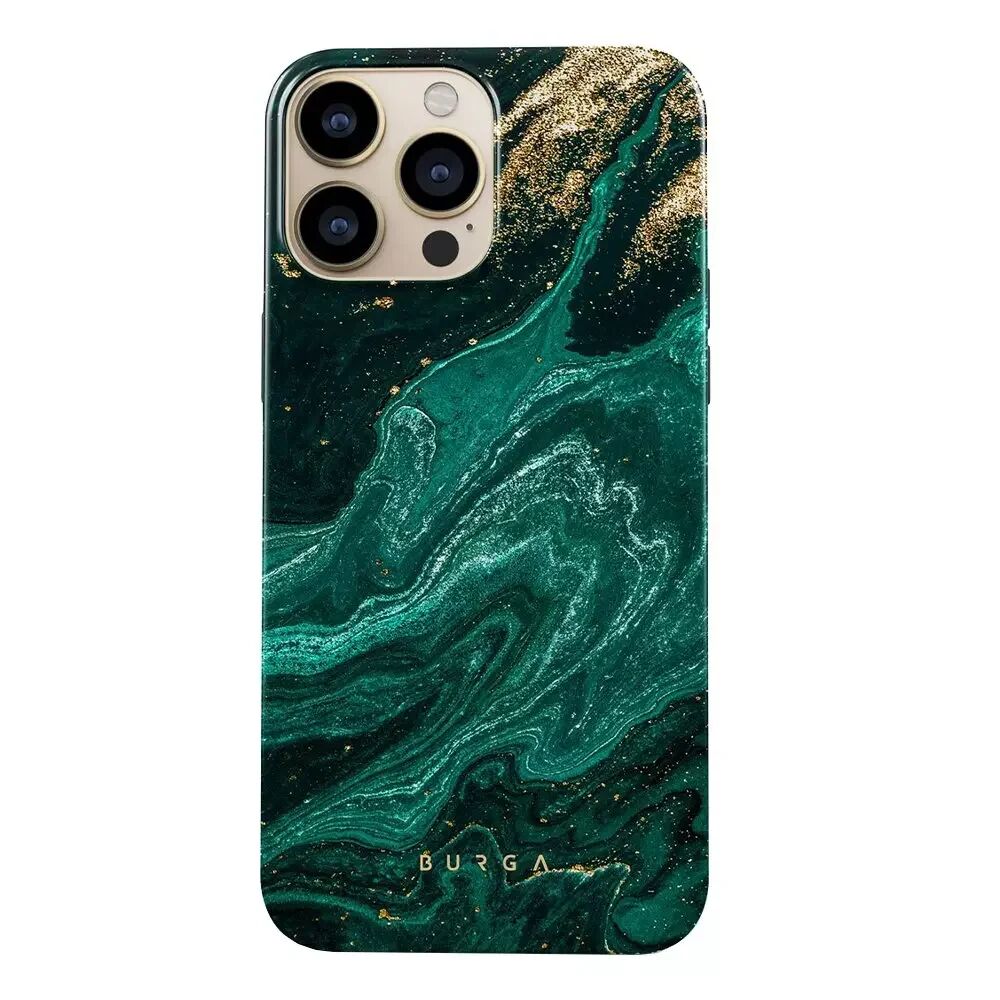 Burga iPhone 13 Pro Max Tough Fashion Deksel - Emerald Pool