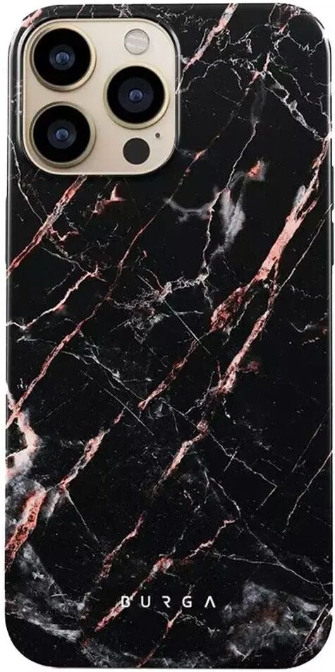 Burga iPhone 13 Pro Tough Fashion Deksel - Rose Gold Marble