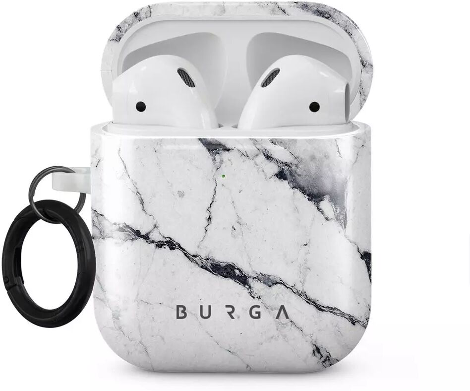 Burga AirPods (1 & 2. gen.) Fashion Deksel - Satin White