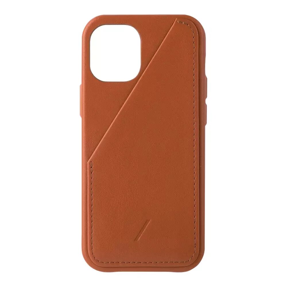 Native Union iPhone 12 Mini Native Union Click Card Deksel Tan - Brun