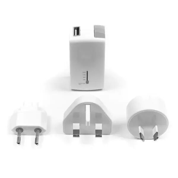 Targus 2-in-1 Travel USB Wall Charger & Power Bank m. USB-A (Rejselader)
