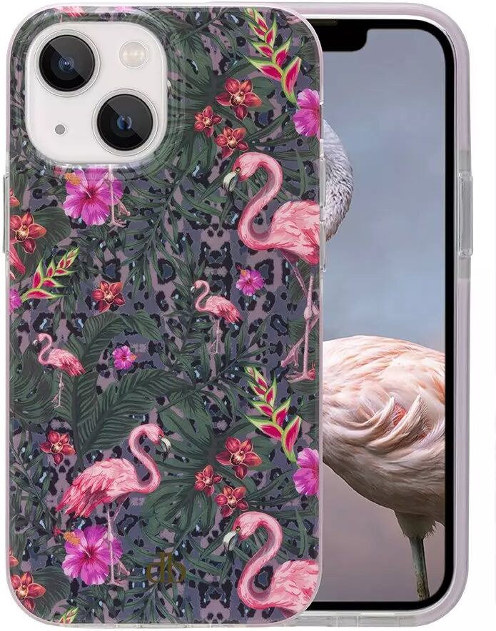 dbramante1928 iPhone 13 Mini Capri Bakdeksel - 100% Resirkulert Plast - Tropical Flamingo