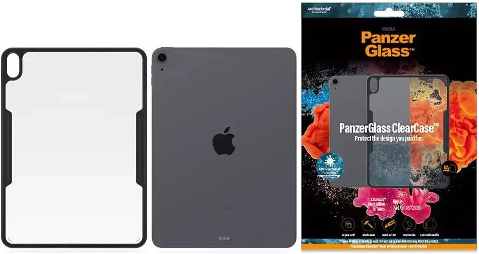 PanzerGlass iPad Air 10.9" (2020) Clear Case Antibakterielt Bakdeksel - Gjennomsiktig