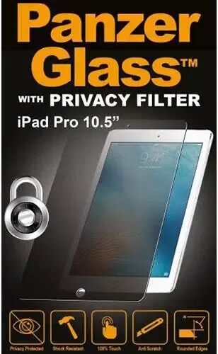 PanzerGlass iPad Air (2019) / Pro 10.5" PanzerGlass Original Skjermbeskytter (9H Panserglas) m. Privacy Filter