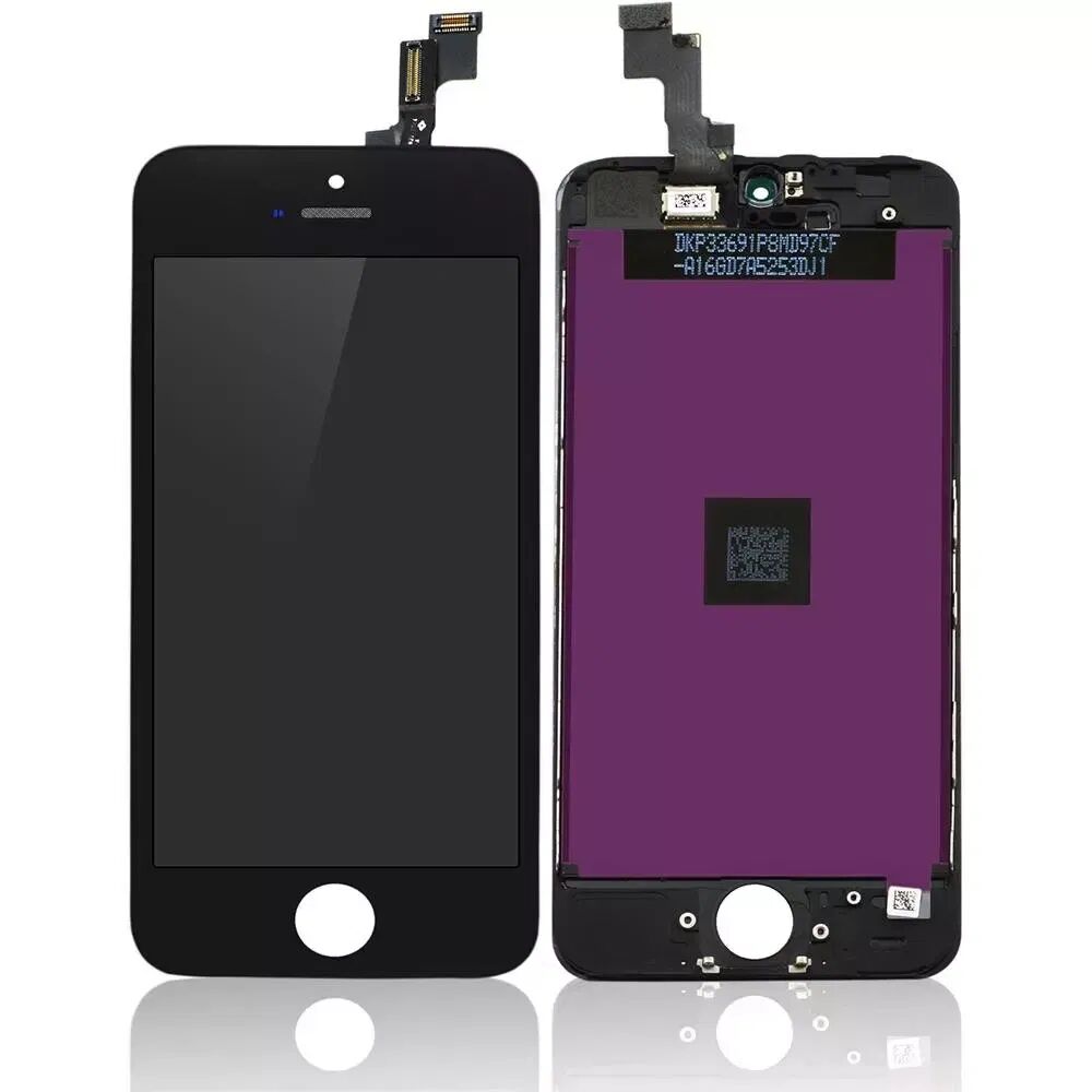 MicroSpareparts iPhone 5s MicroSparereparts LCD Skjerm Svart