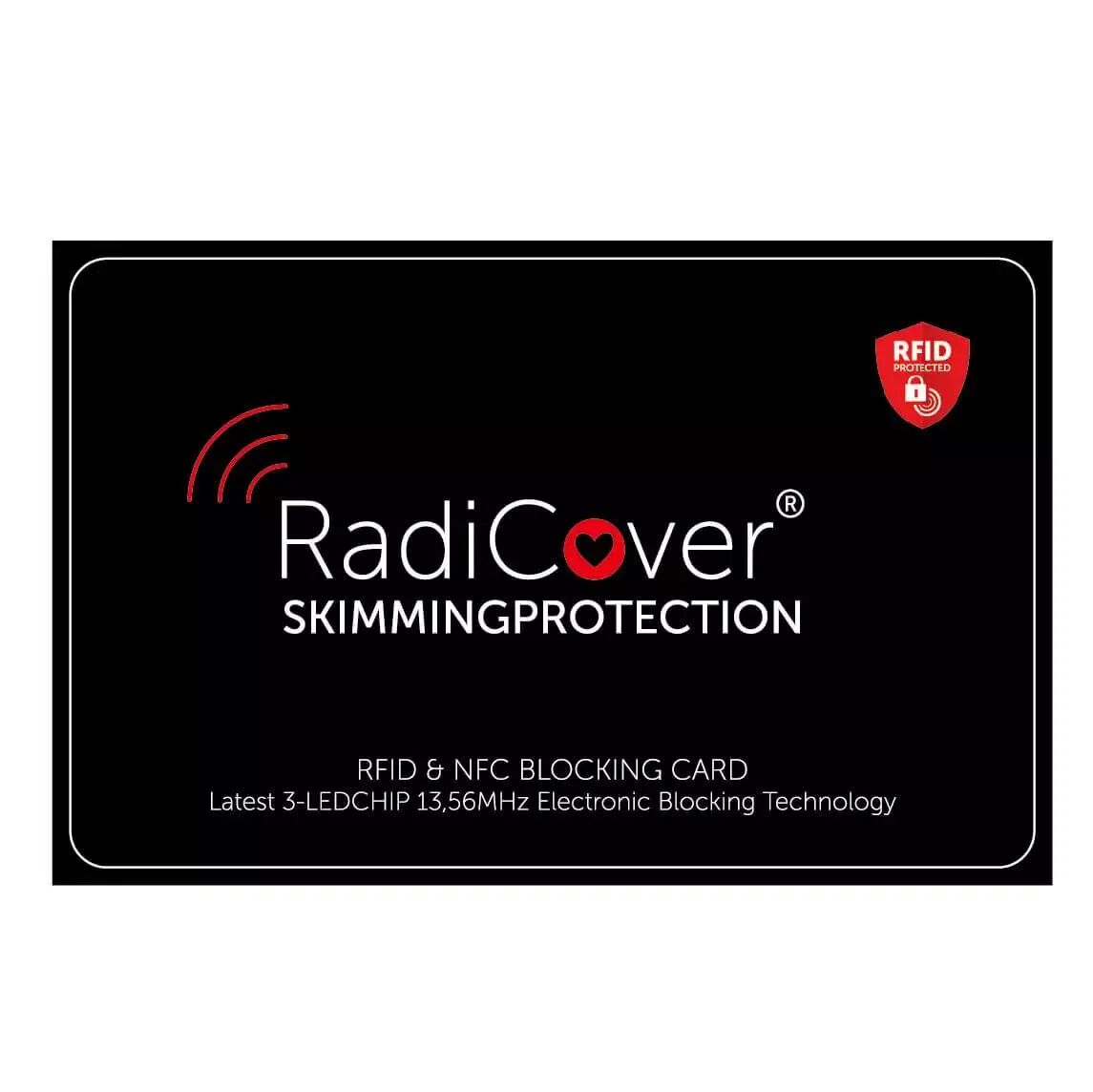 RadiCover Skim-Block RFID NFC Skimmingbeskyttelse