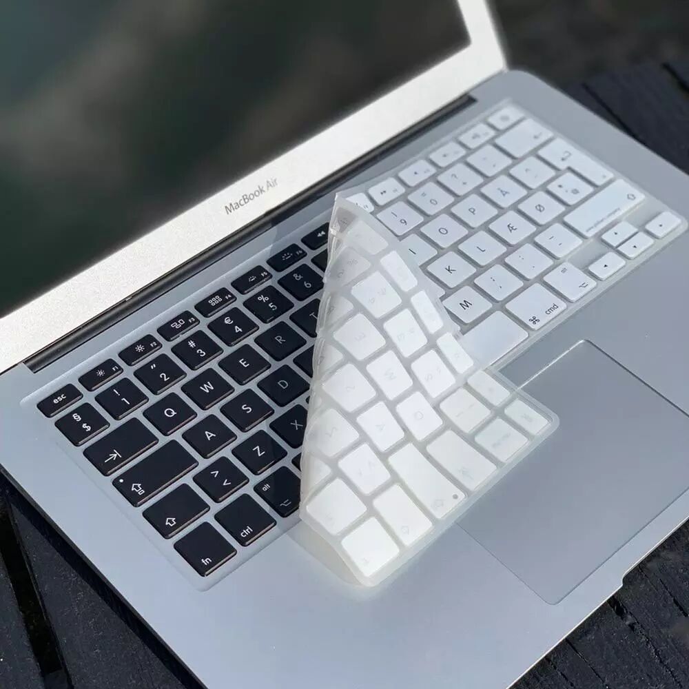 Philbert MacBook Keyboard Deksel m. Nordisk Tastatur - Hvit