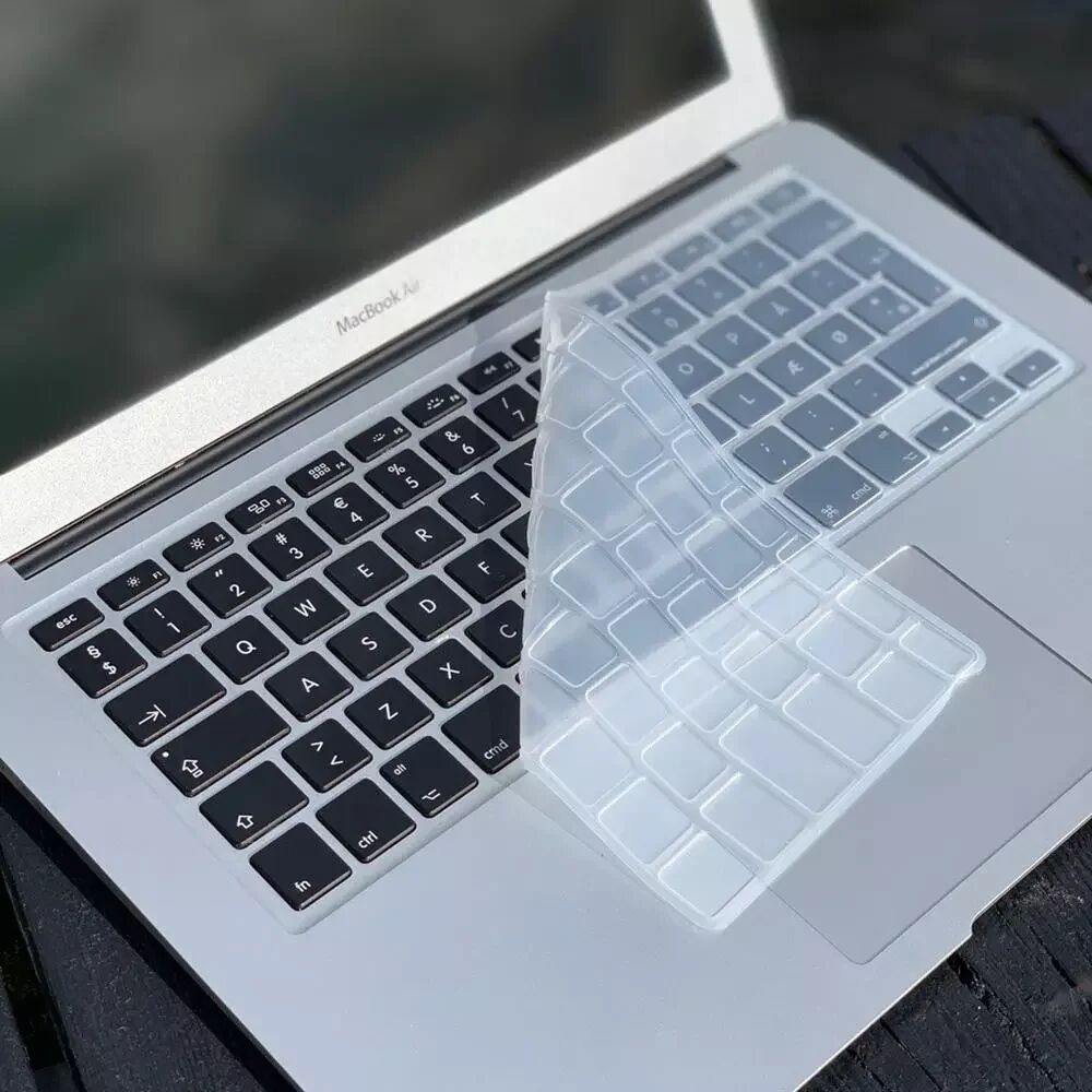 Philbert MacBook Keyboard Deksel m. Nordisk Tastatur - Transparent