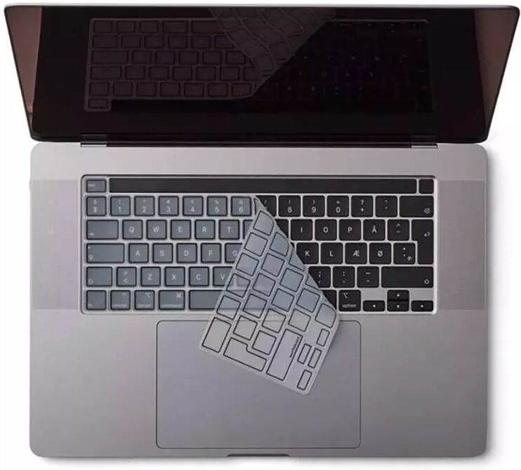 Philbert MacBook (A2141) Keyboard Deksel med Nordisk Tastatur - Transparent