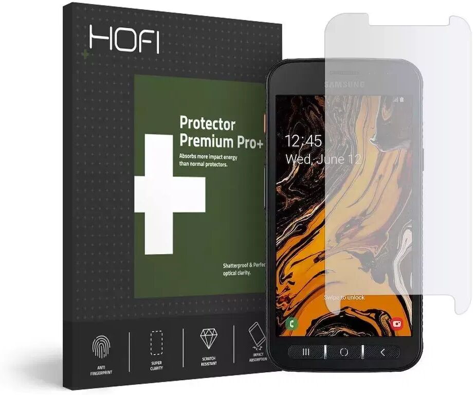 HOFI Samsung Galaxy Xcover 4s Hofi Pro+ Herdet Glass - Case Friendly - Gjennomsiktig