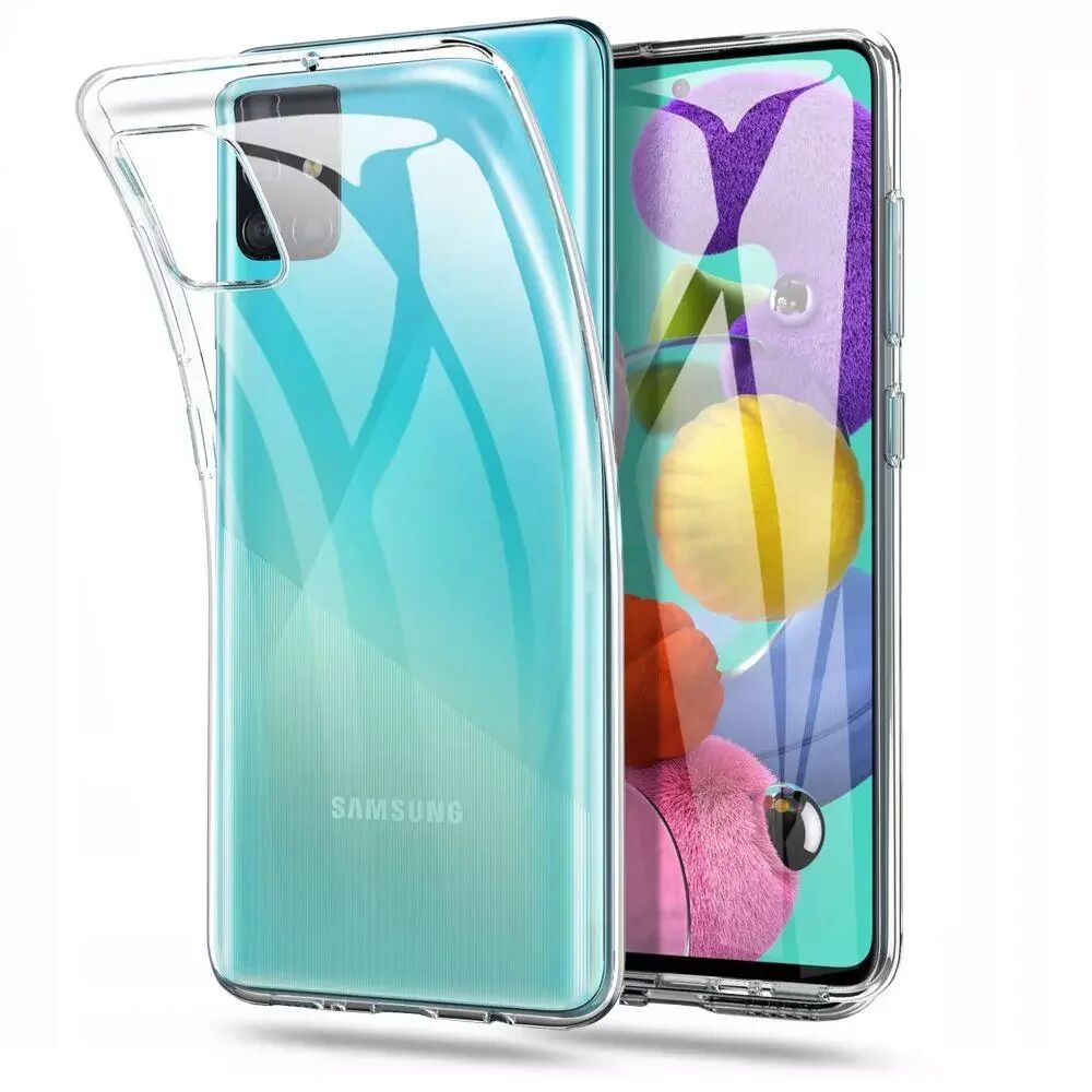 Tech-Protect Samsung Galaxy A51 Tech-Protect Flexair Crystal Deksel Gjennomsiktig