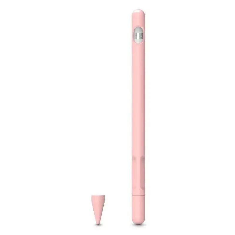 Tech-Protect Apple Pencil 1 Fleksibelt Silikondeksel - Rosa