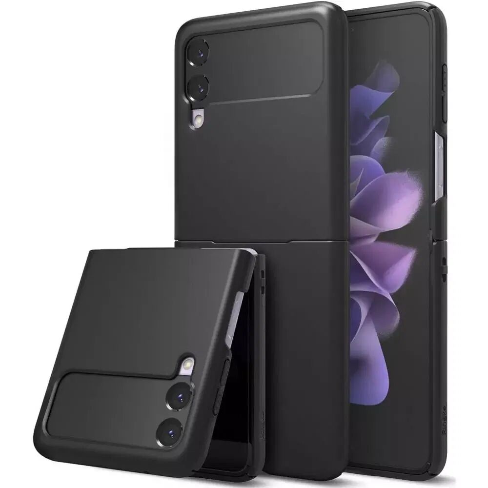 Ringke Samsung Galaxy Z Flip3 (5G) Ringke Slim Komplett Bakside Deksel - Svart