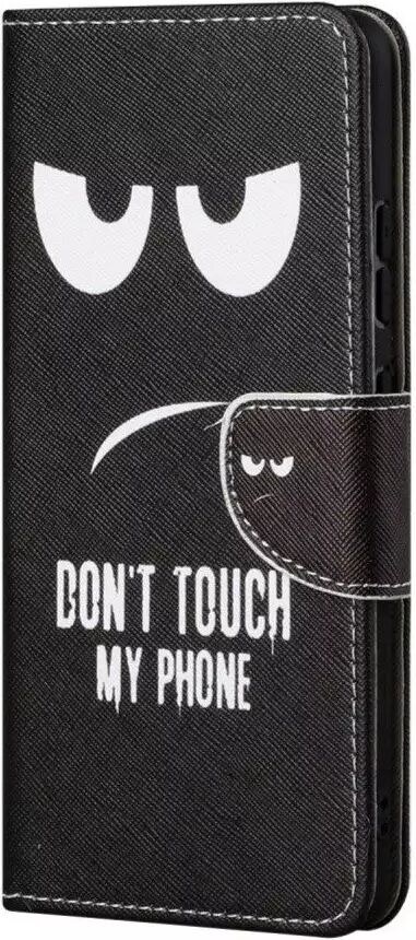 INCOVER Samsung Galaxy S22+ (Plus) Flikdeksel i Kunstskinn med Lommebok - 'Don't Touch my Phone'