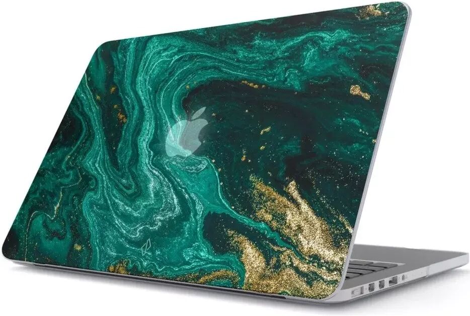 Burga Macbook Pro 13" Fashion Deksel - Emerald Pool