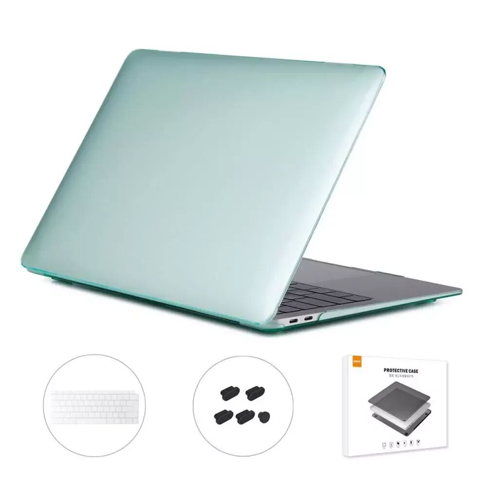 ENKAY MacBook Pro 15" Touch Bar ENKAY Hard Case Med Tastaturbeskyttelse - Grønn