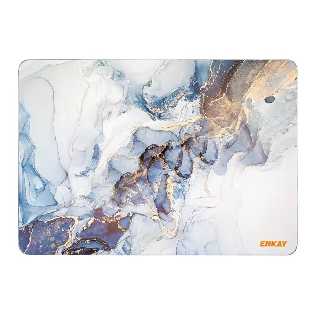 ENKAY MacBook Pro 16 M1 (2021) ENKAY Hard Plast Case - Marmor - Hvit