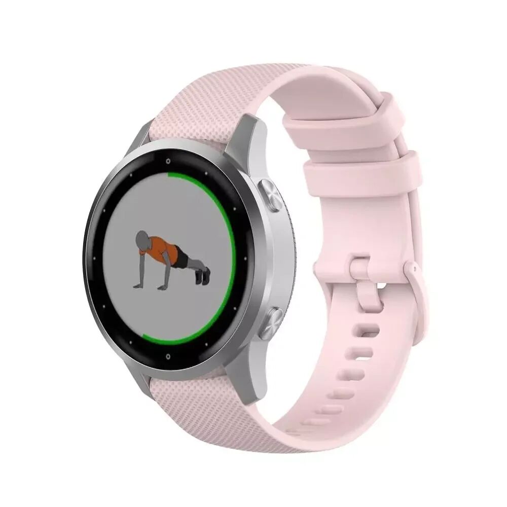 INCOVER Smartwatch Silikon Reim (18mm) Rutete - Pink