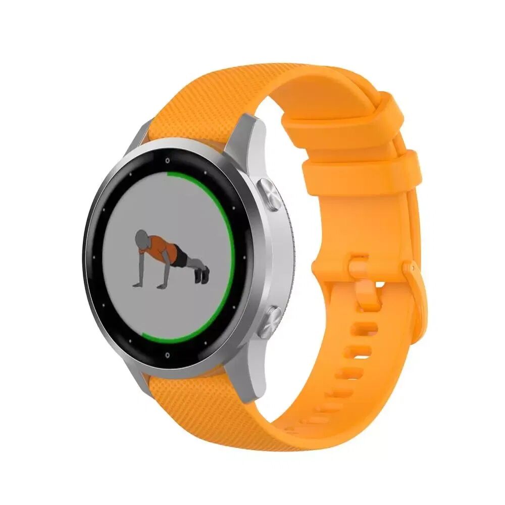 INCOVER Smartwatch Silikon Reim (18mm) Rutete - Gul