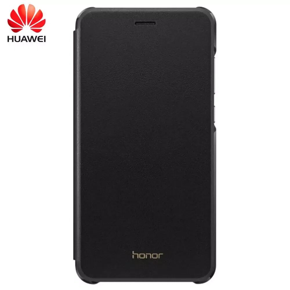 Huawei Original Huawei Honor 8 Lite Flip Deksel Svart