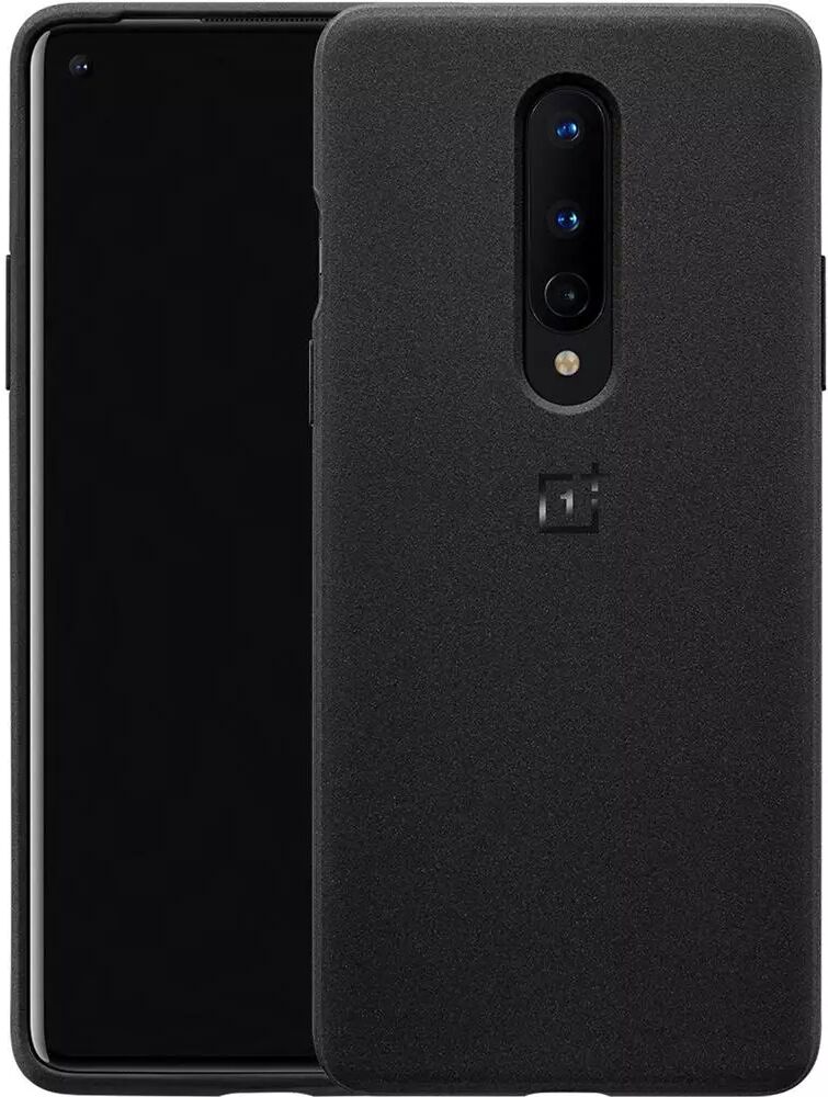 OnePlus Originalt OnePlus 8 Deksel Sandstone Protective Case Svart