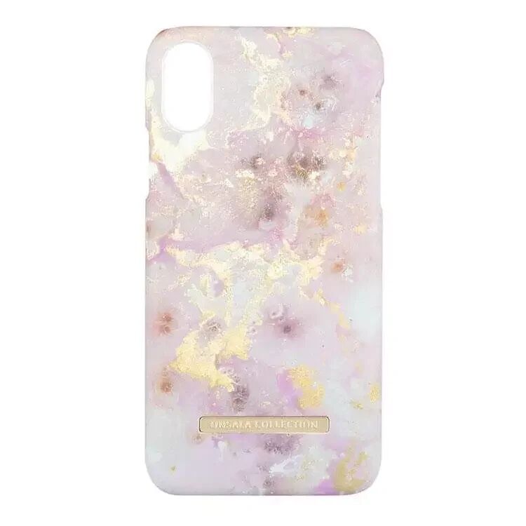 GEAR iPhone X / XS GEAR ONSALA COLLECTION Mobil Deksel Shine Rose Gull Marble