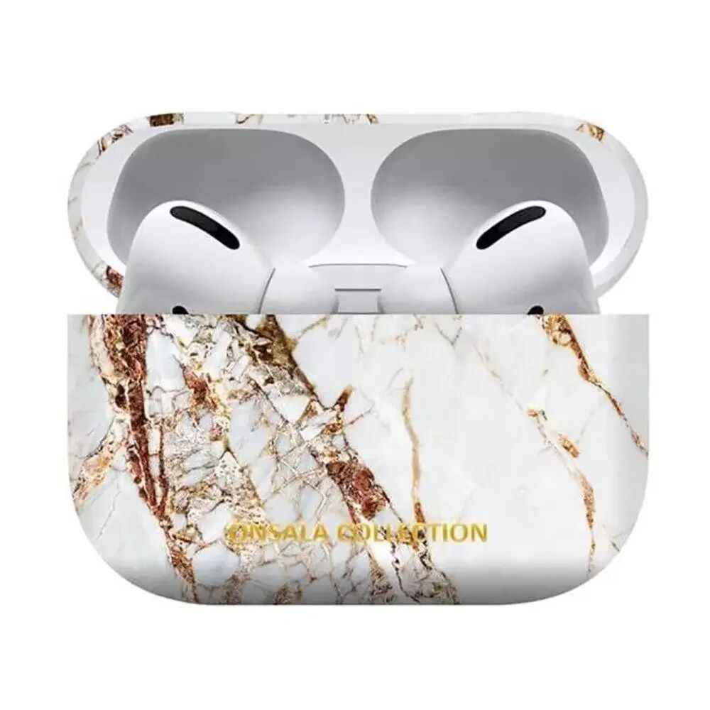 GEAR ONSALA COLLECTION Protective Deksel til Apple AirPods Pro Ladeetui - Rhino Marble