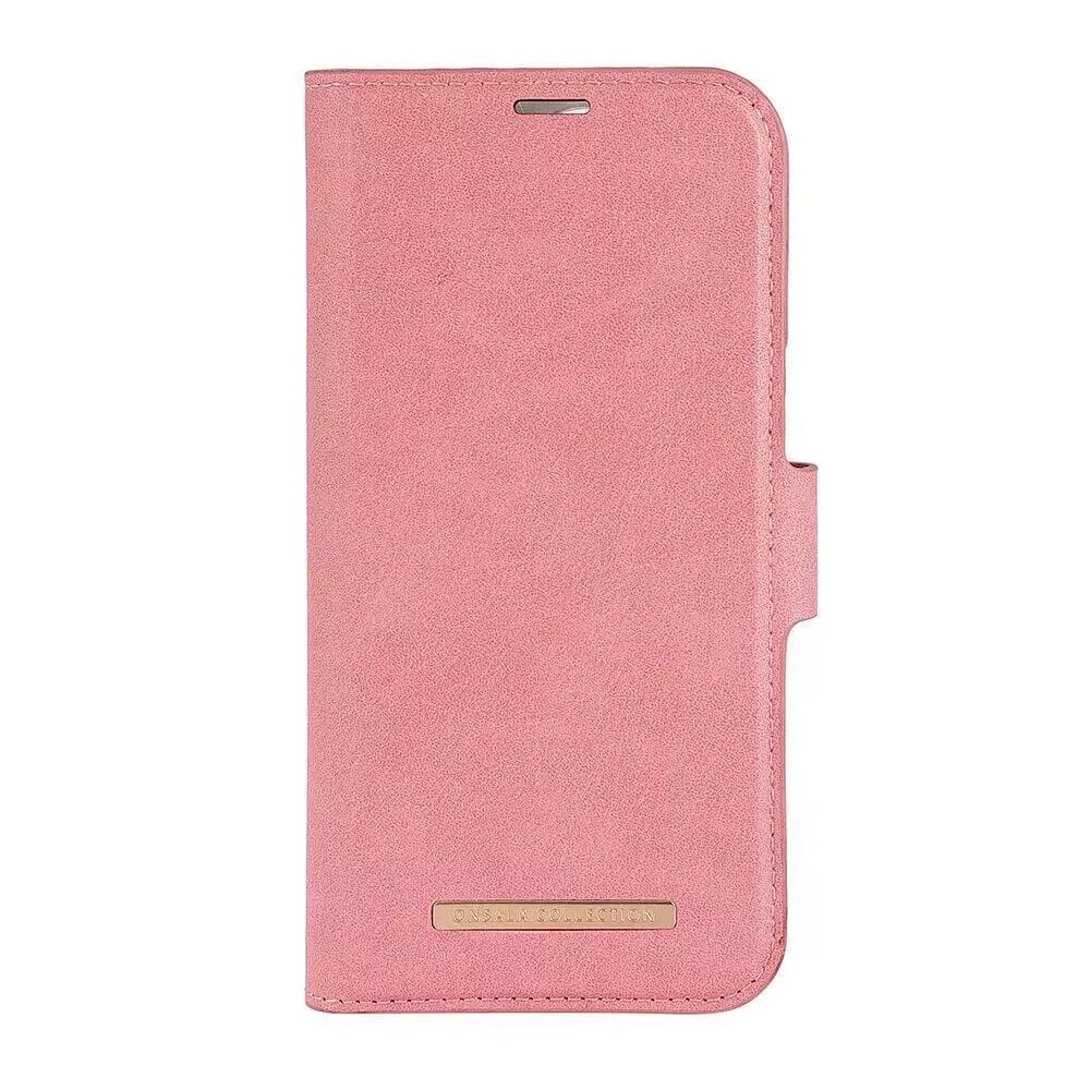 GEAR iPhone 13 Pro ONSALA Fashion Collection PU Skinn Flipdeksel med Magnet & Lommebok - Dusty Pink