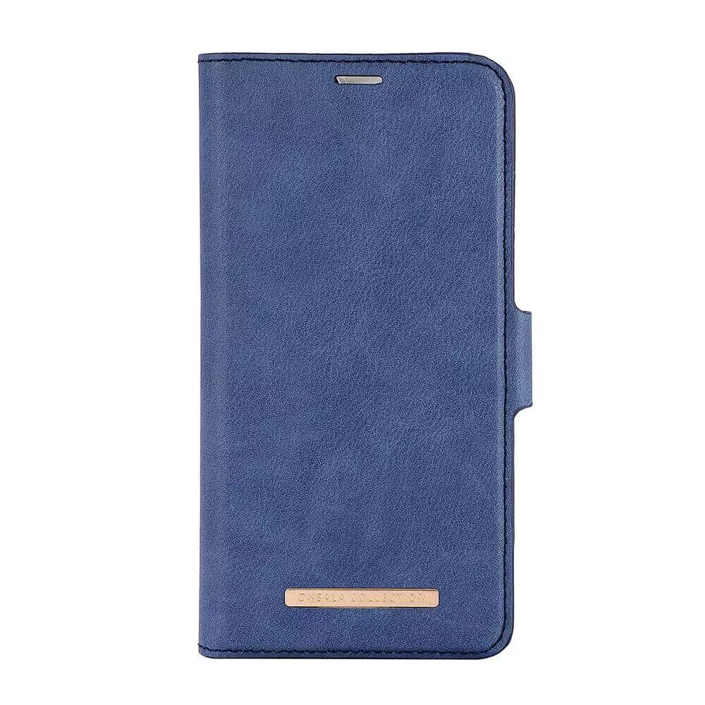 GEAR iPhone 13 Pro ONSALA Fashion Collection PU Skinn Flipdeksel med Magnet & Lommebok - Royal Blue