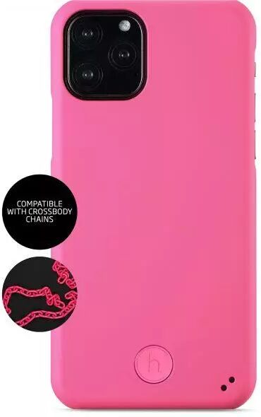 Holdit Connect - iPhone 11 Pro Paris Fluorescent Rosa - Soft Touch Deksel