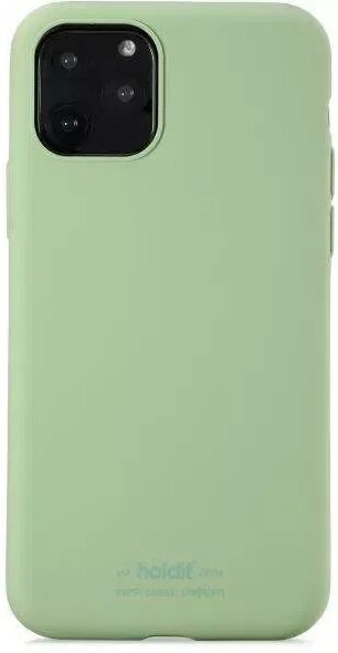 Holdit iPhone 11 Pro Soft Touch Silikondeksel - Jade Green