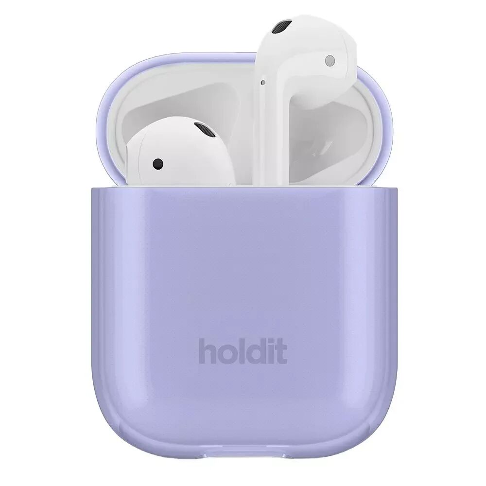 Holdit Apple AirPods (1 & 2. gen.) Seethru Case Deksel - Lavender