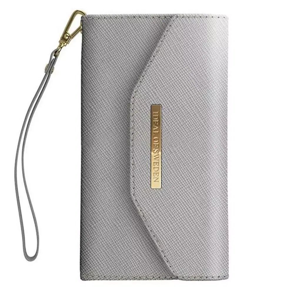 iDeal Of Sweden Mayfair Clutch Saffiano iPhone 11 Pro Max Deksel Light Grey