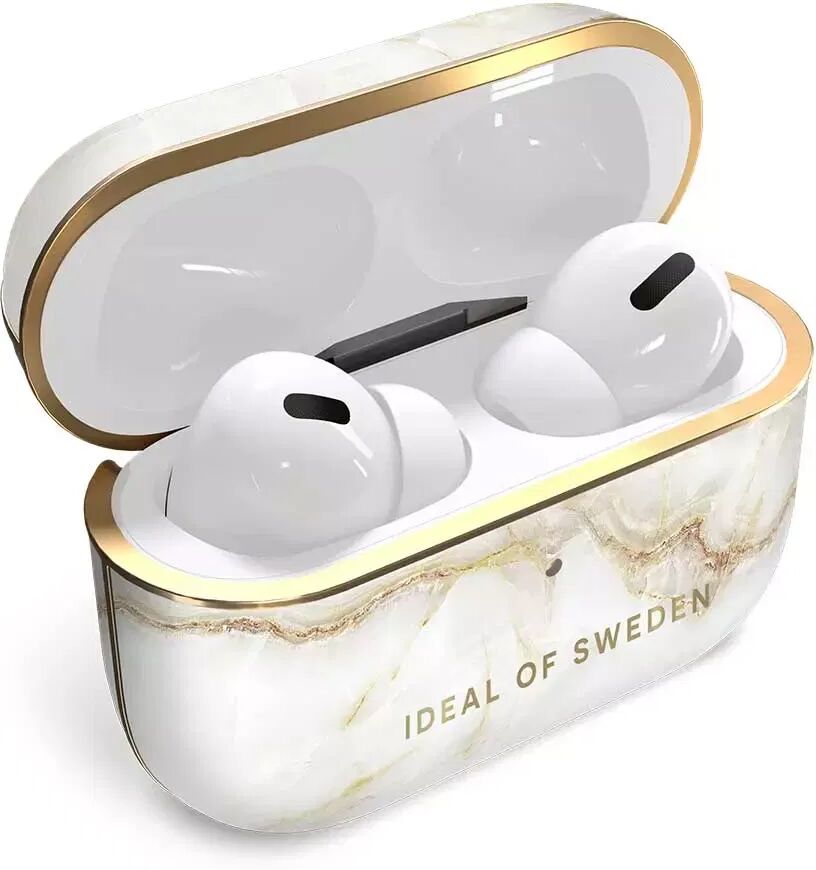 Ideal of Sweden Fashion AirPods Pro Deksel - Golden Pearl Marble