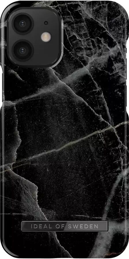 iDeal Of Sweden iPhone 12 Mini Fashion Deksel Black Thunder Marble