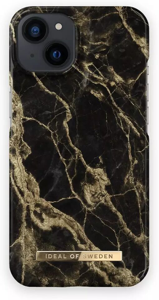 Ideal Of Sweden iPhone 13 Mini Fashion Deksel Golden Smoke Marble