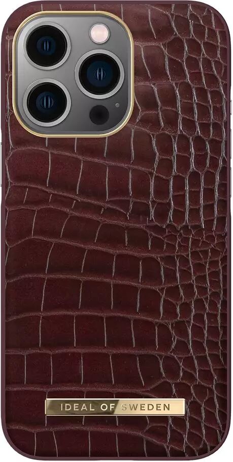 Ideal Of Sweden iPhone 13 Pro Max Fashion Deksel Atelier - Scarlet Croco