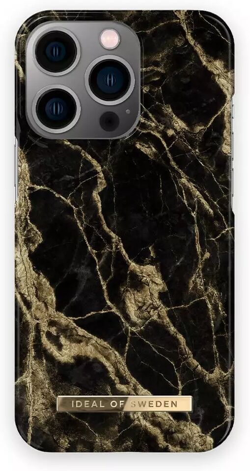 Ideal Of Sweden iPhone 13 Pro Max Fashion Deksel Golden Smoke Marble