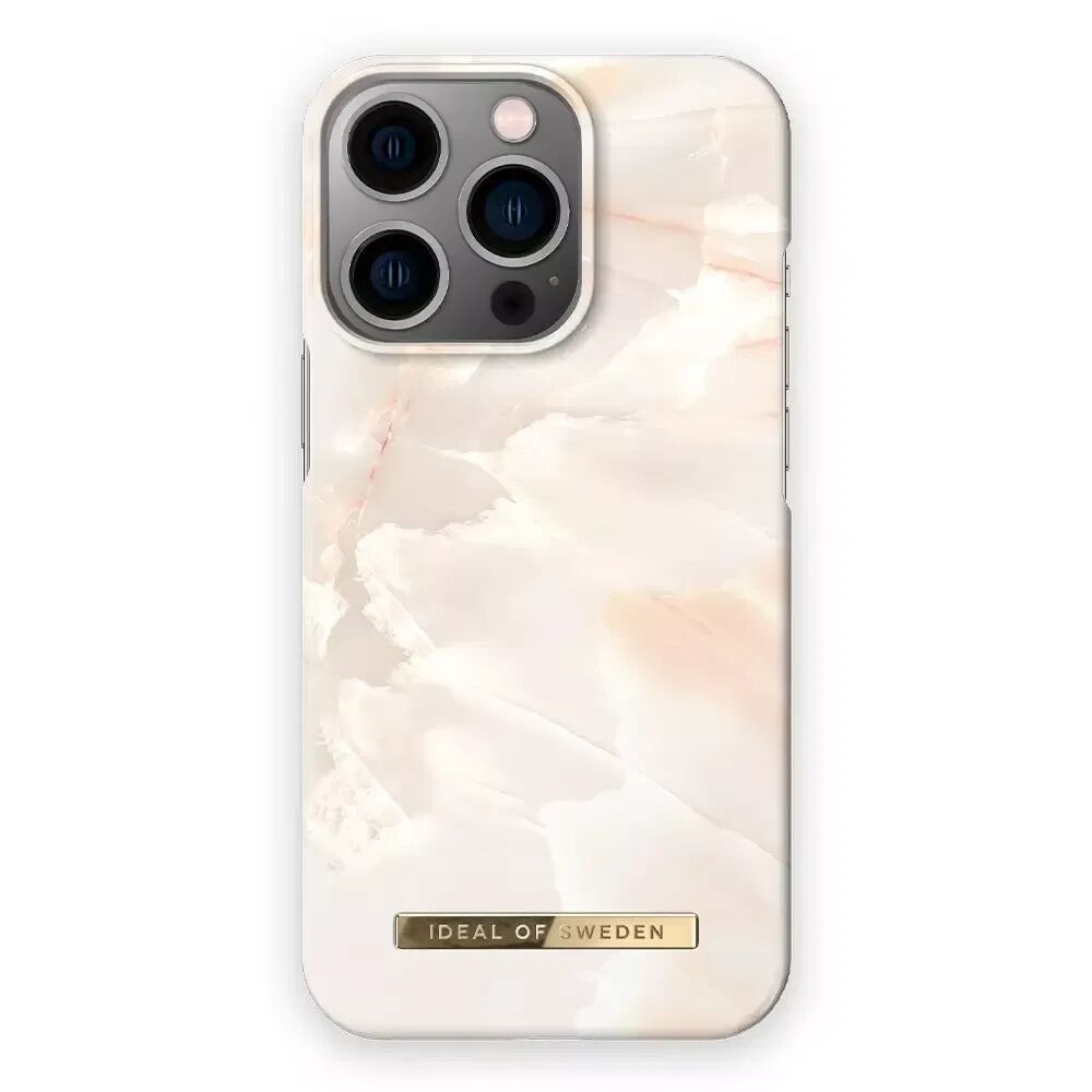 Ideal Of Sweden iPhone 13 Pro Fashion Deksel Rose Pearl Marble