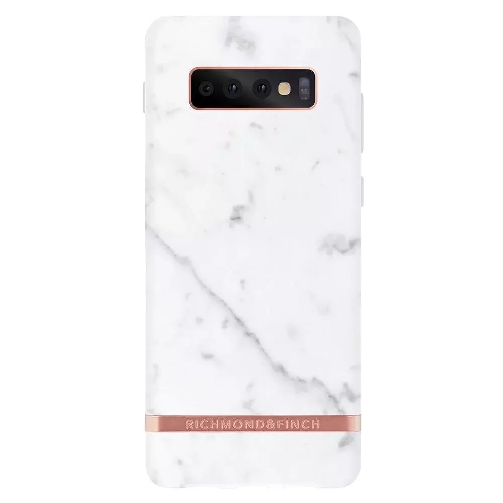 Richmond & Finch Samsung Galaxy S10+ (Plus) Deksel White Marble