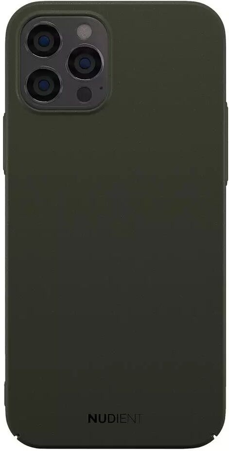 Nudient Thin Case V2 iPhone 12 / 12 Pro Deksel - Majestic Green