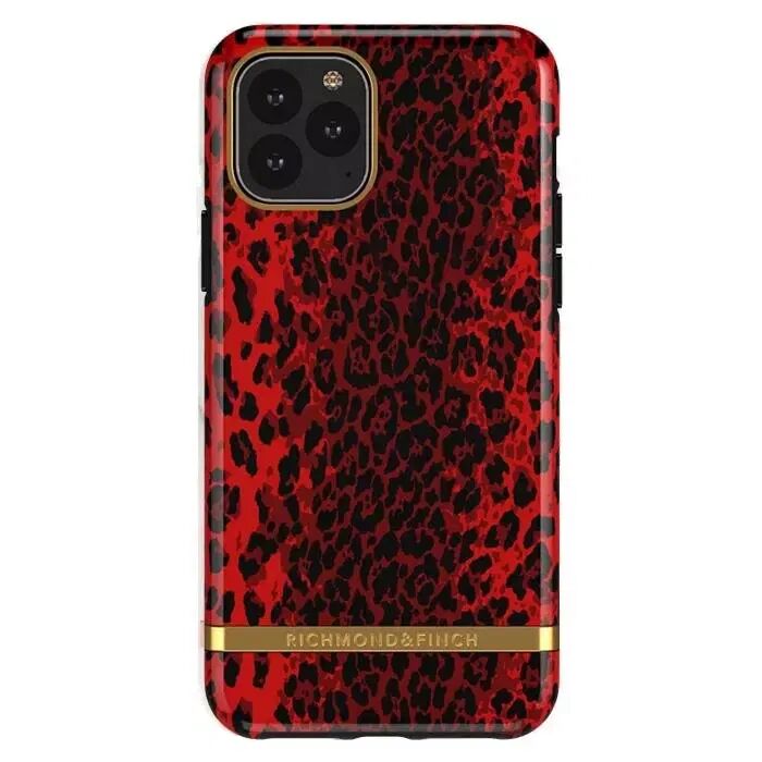 Richmond & Finch iPhone 11 Pro Max Deksel Red Leopard