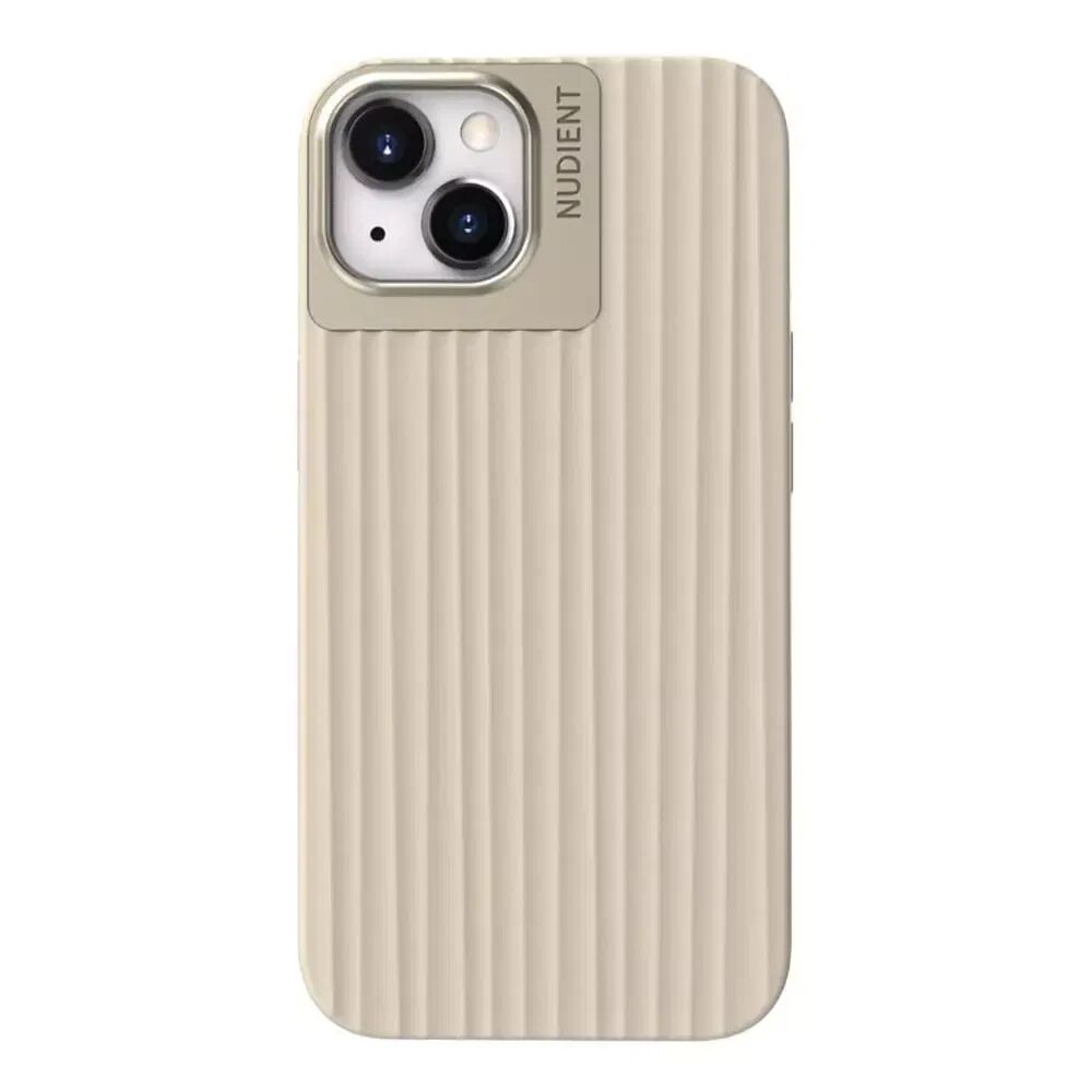 Nudient Bold iPhone 13 Deksel - Linen Beige