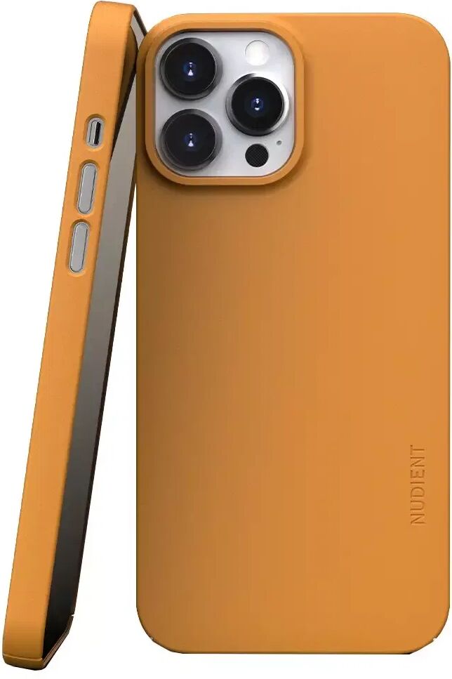 Nudient Thin Case V3 iPhone 13 Pro Max Deksel - Saffron Yellow